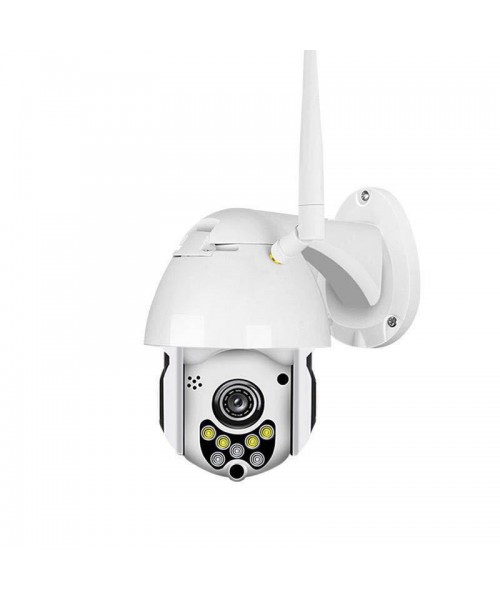 H.264 Wireless 2 Megapixel PTZ Outdoor Waterproof IR Dome IP Camera 5x Zoom Lens