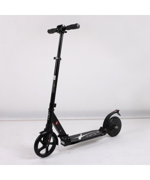 8" 150W Adult 2 Wheels Electric Urban Scooter Foldable Black