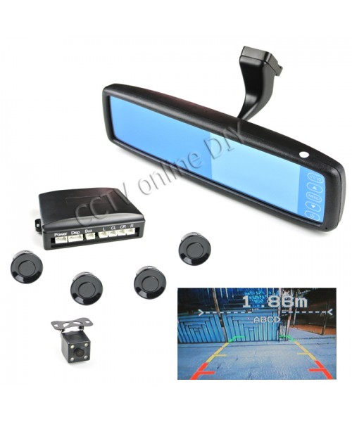 4.3" inch Rear view Monitor Special Video Parking Sensor System built-in Detection Distance Indication & Buzzer