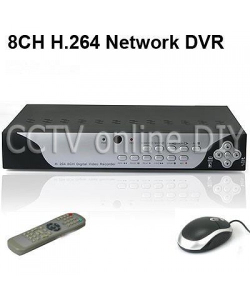 8CH Audio Video CCTV H.264 Surveillance Security DVR System IE Mobile Phone Access PTZ Control 8CH Alarm input