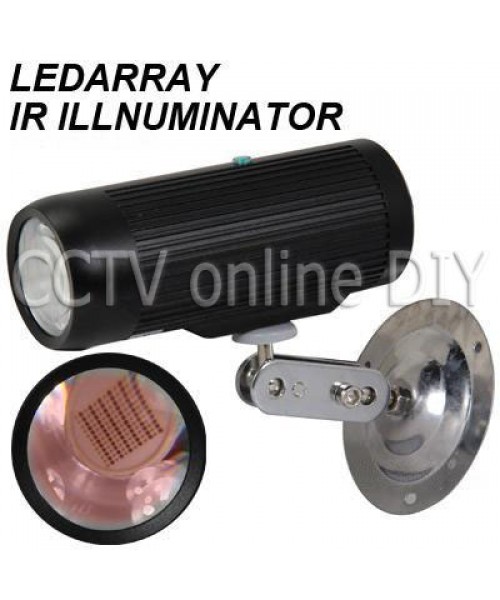 3300mw 940nm Wavelength Invisible IR Array Illuminator Lighting for Security CCTV Camera