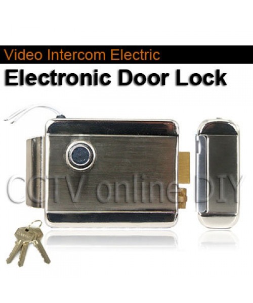 Home Stainless Steel Door Electronic Controlled Lock For Video Doorphone Intercom System