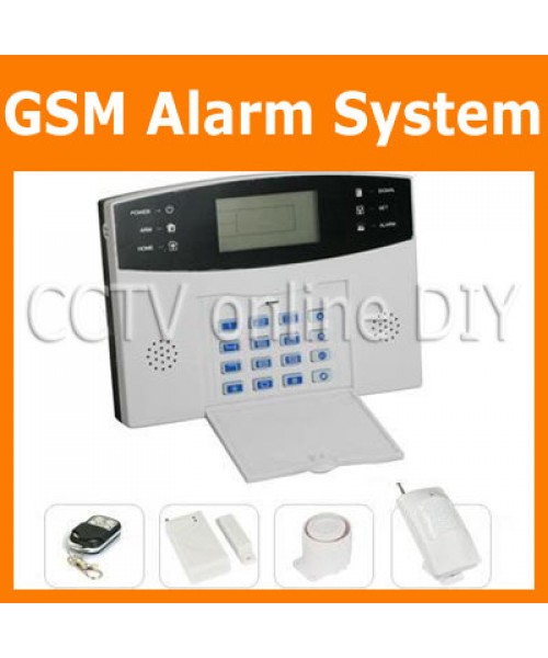 99 Zones GSM Wireless Home Security Burglar Alarm System Auto Dialer Talk
