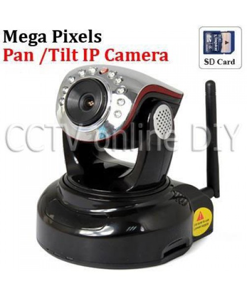 H.264 720p HD Security CCTV Pan and Tilt Mega Pixel Professional WIFI IP Camera Support Mobile Phone View SD Card