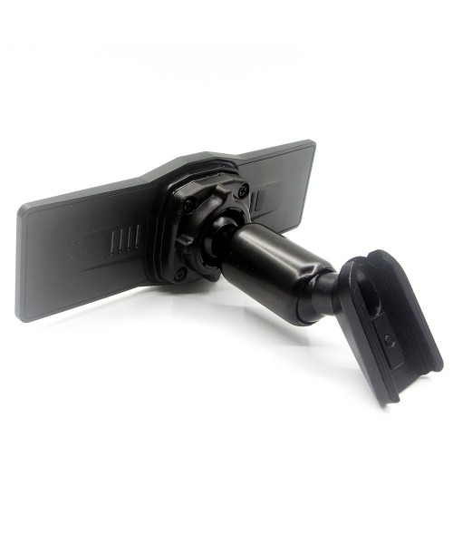 Rear View Mirror Back Plate Buckle Panel + Interior Mirror Bracket for Car DVR Instead of Strap