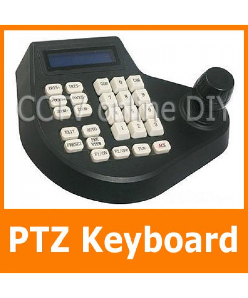 Securiy CCTV 2D PTZ Keyboard Joystick Supports up to 128 Cameras