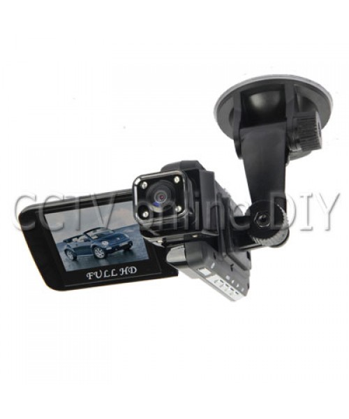 2.3" Mini Small Ambarella Car DVR Video Recorder Black Box 30fps 1080P Full HD Camera Original 1920x1080 Motion Detection Mount