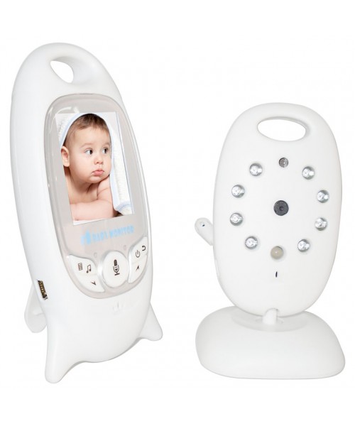 2.4GHz Wireless Digital LCD Color Baby Monitor Video Audio Camera IR Night Vision