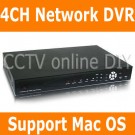 4CH Video&Audio input H.264 Security CCTV Network Digital Video Recorder Support Mac PC Mobile Phone View
