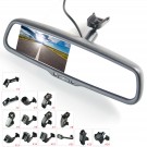 Special Car Internal Rearview Rear View Mirror with 4.3 inch TFT LCD Monitor + Bracket Mount 2 CH Video Input