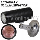 3300mw 940nm Wavelength Invisible IR Array Illuminator Lighting for Security CCTV Camera