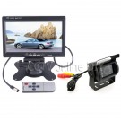 New 7" Car/Bus/ Truck Rear View LCD Standalone Monitor System Kit with 18 IR LED Reversing Back up Camera
