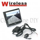 2.4G Wireless Car Rear View Back Up Wide Angle Camera System 3.5inch Color Monitor Screen