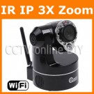 Home Security CCTV 4-9mm Zoom Lens Day&Night PTZ Wireless Wifi IP IR Camera Support 3G Mobile View