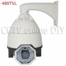 Outdoor Security CCTV 27x Optical Zoom IR PTZ Camera 480TVL SONY CCD 78PCS Leds Night Vision
