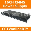 16CH Camera DC12V Mountable Professional CCTV CMMS Power Supply AC 220V+/-15% lnput