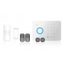 Home Security Wireless GSM SMS Burglar Alarm & Access Control System 50 Zones Touch Keyboard RFID Support Smart Phone App