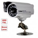 CCTV Security Surveillance 600TVL 6mm Lens 24 Leds Night Vision Outdoor Weatherproof IR CCD Camera