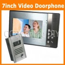 Home Video Doorphone Intercom System 7 inch Color TFT LCD Monitor IR Night Vision Camera