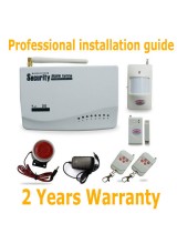 GSM Wireless Intelligent Home Security Burglar Alarm System + Auto Dialing 2 Years Warranty
