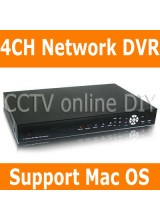 4CH Video&Audio input H.264 Security CCTV Network Digital Video Recorder Support Mac PC Mobile Phone View