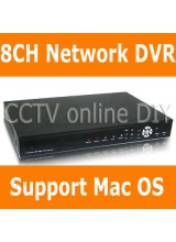 8CH Video&Audio input H.264 Realtime Security CCTV Network Digital Video Recorder Support Mac PC Mobile Phone View