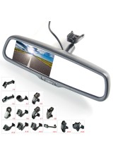 Special Car Internal Rearview Rear View Mirror with 4.3 inch TFT LCD Monitor + Bracket Mount 2 CH Video Input