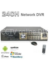 24Channel Realtime H.264 Security CCTV DVR Surveillance IE Mobile PhoneView 16CH Alarm input Support up to 8TB HDD