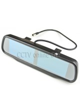 4.3" TFT LCD Rear View Car Monitor Mirror 2CH Video In 2pcs Screen Display Universal Version