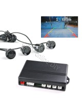 Security Car Parking Sensors with Video In/Out for Car Rearview Camera Montior Detection Distance Indication
