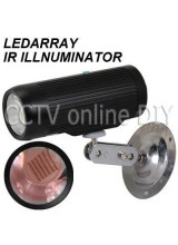 3300mw 940nm Wavelength Invisible IR Array Illuminator Lighting for Security CCTV Camera