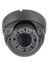 Security CCTV 1/3" SONY Super HAD II CCD 700TVL 2.8-12mm Zoom Lens 42 IR Leds Dome Camera With OSD Menu