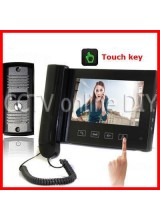 7-Inch Color Video Door Phone Doorbell Intercom System 1 IR Night Vision camera 1-monitor