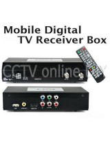 Car HD Digital TV Turner Box DVB-T Receiver 2 Tuners with HDMI
