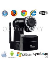 Home CCTV 3.6mm Day and Night Pan/Tilt Indoor Wireless Wifi IP IR Camera Support 3G Mobile View