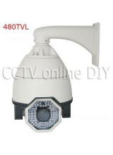 Outdoor Security CCTV 27x Optical Zoom IR PTZ Camera 480TVL SONY CCD 78PCS Leds Night Vision