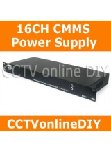 16CH Camera DC12V Mountable Professional CCTV CMMS Power Supply AC 220V+/-15% lnput