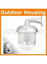 Brand New CCTV Outdoor Dome Housing Transparent Enclosure for IP Pan Tilt Camera