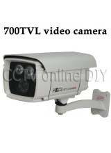 Security CCTV 700TVL Day and Night Camera 8mm lens 850nm Two Array IR LED Outdoor Waterproof SONY CCD