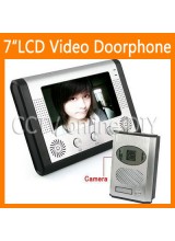 7 inch Color Video Door Phone Doorbell Intercom System 1-camera 1-monitor