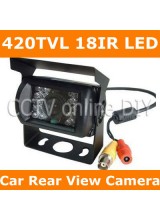 Car Vehicle Color Rear View Back up Camera 420TVL Sharp CCD 18IR LED Night Vision