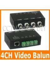 CCTV 4CH Channel Passive Video BNC to UTP RJ45 CAT5 Camera DVR Balun,4CH Passive Video Balun