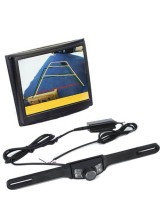 2.4G Wireless Car Rear view Back Up Camera System Wide Angle Night Vision with 3.5 inch TFT LCD Monitor