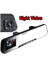 New Rear View Mirror HD 1080P 5MP Pixels car dvr video camera recorder motion detection