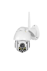 H.264 Wireless 2 Megapixel PTZ Outdoor Waterproof IR Dome IP Camera 5x Zoom Lens