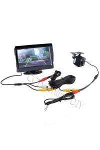 4.3" Screen TFT LCD Car Rear View Rearview Monitor + Backup Camera Kits