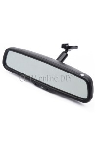 4.3" TFT LCD Car Rear View Rearview Mirror Monitor with Special Bracket 800*480 Resolution 2CH Video Input