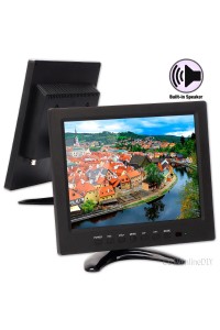 9.7 inch 4:3 TFT Color HD LCD CCTV Monitor with BNC VGA HDMI AV input 1024*768 Resolution