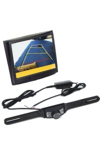 2.4G Wireless Car Rear view Back Up Camera System Wide Angle Night Vision with 3.5 inch TFT LCD Monitor