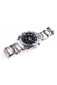 HD 1080P Night Vision SPY Watch Camera DVR 16G Memory